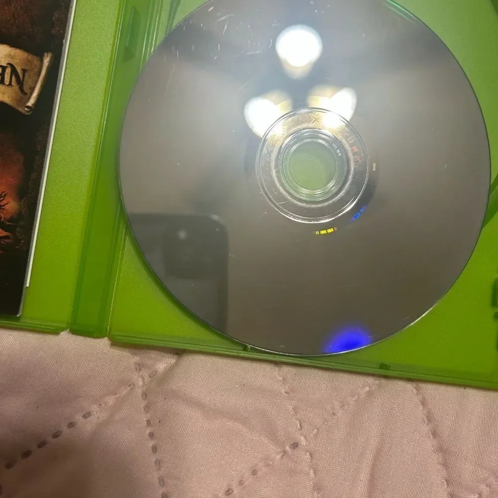 Green Xbox Video Game Case for Pirates of the Caribbean